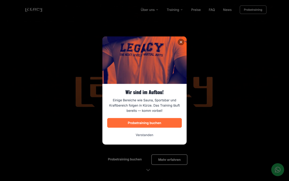 Legacy Kampfsport